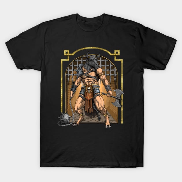 Minotaur T-Shirt by underheaven